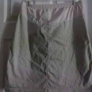 Steena Maternity Khaki Skirt
